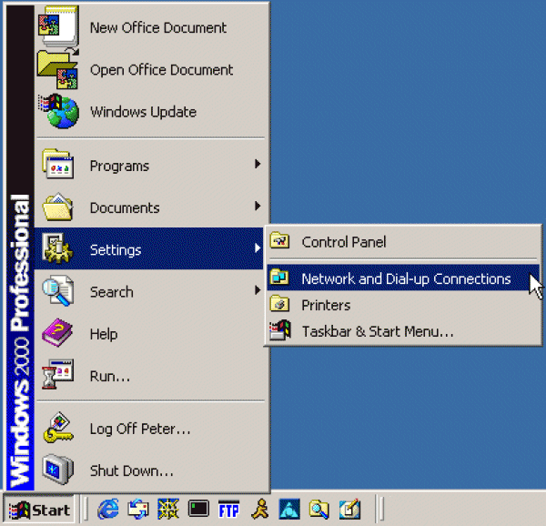Windows 2000 - Screenshot 3
