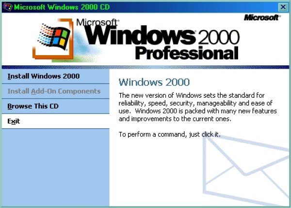 Windows 2000 - Screenshot 1