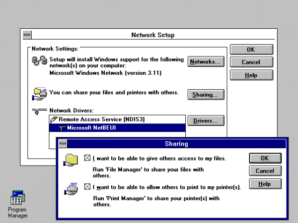 Windows 3.11 - Screenshot 2