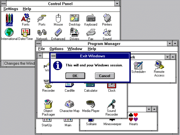 Windows 3.11 - Screenshot 4