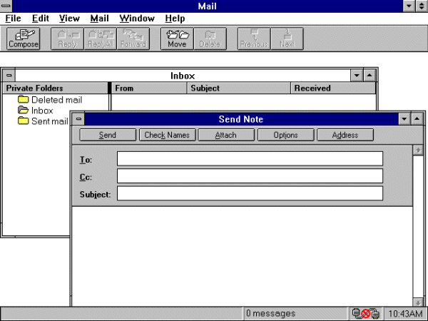 Windows 3.11 - Screenshot 3