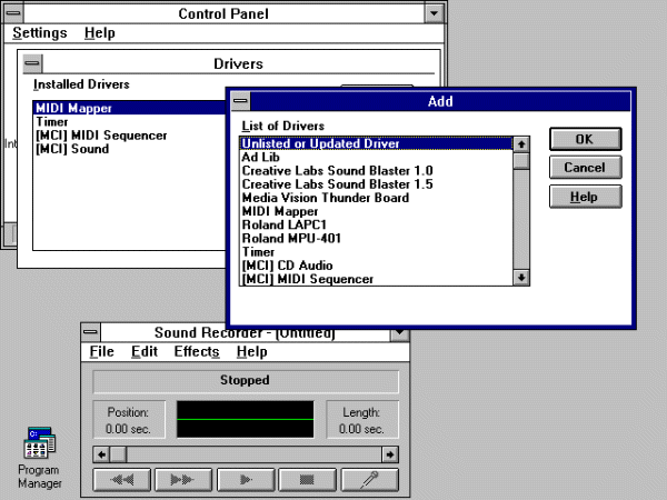 Windows 3.1 - Screenshot 3