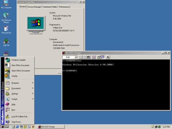 Windows ME - Screenshot 3