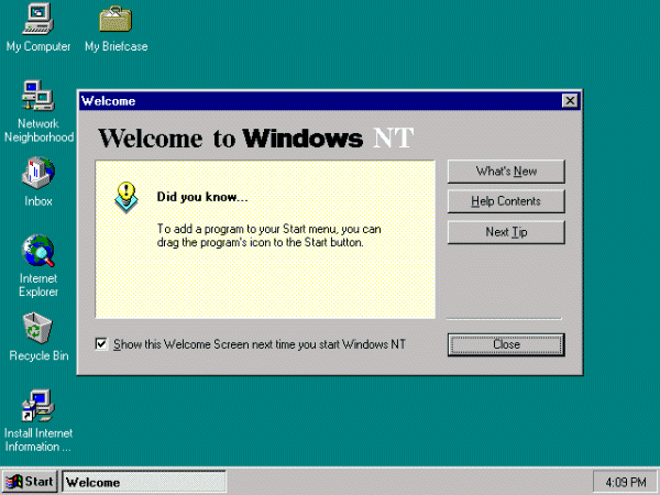Windows NT 4.0 - Screenshot 3